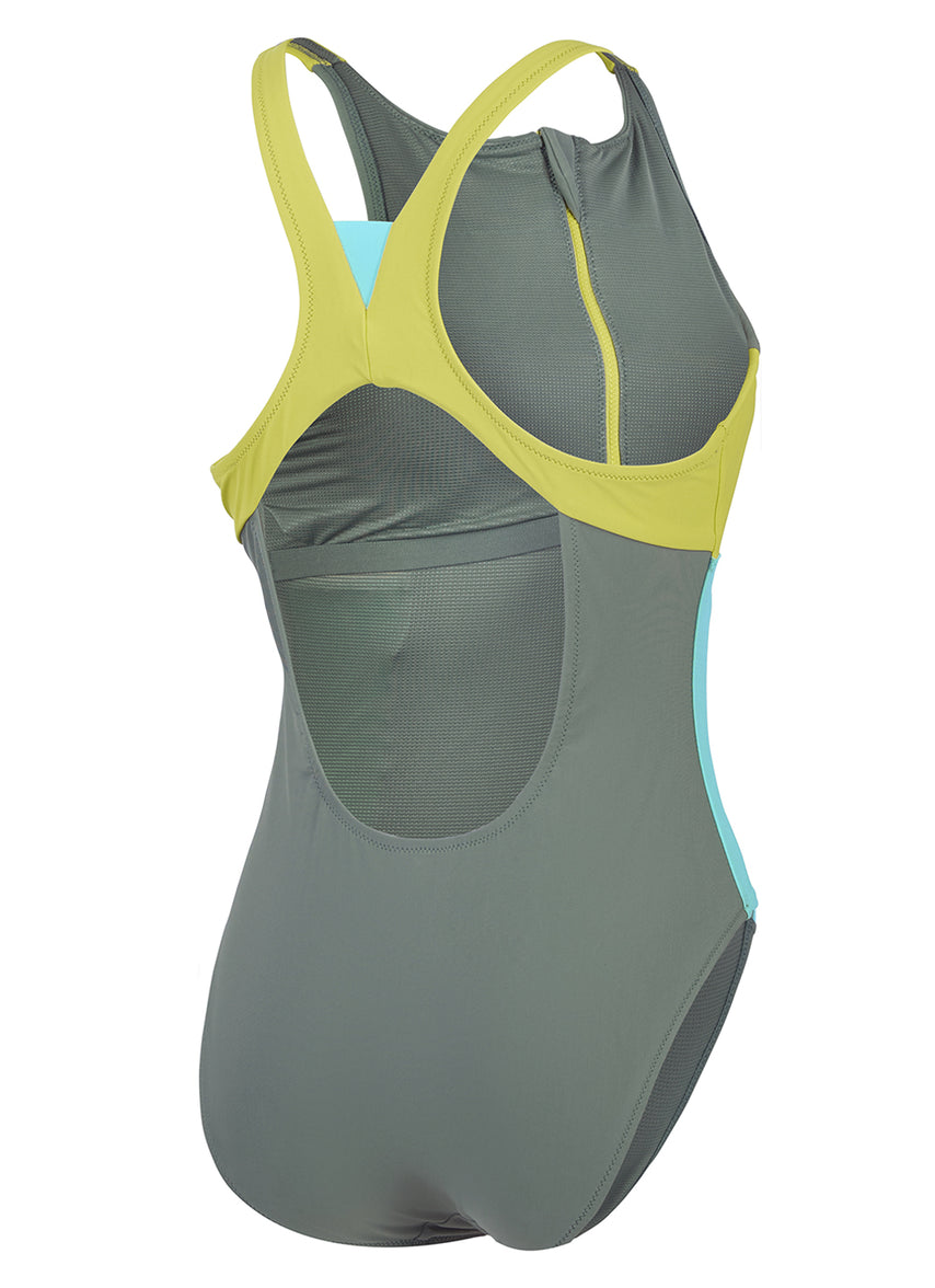 스피도 Colorblock Zip Front One Piece - 상세 이미지 3