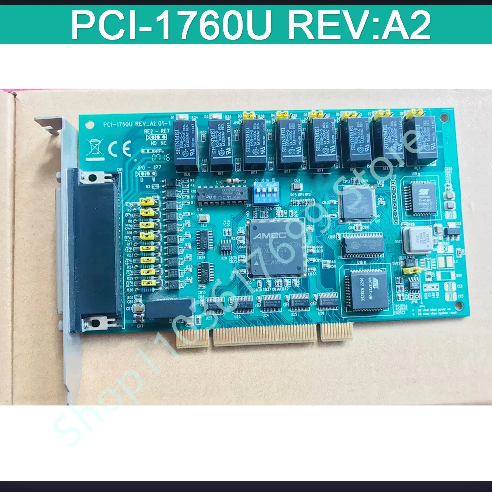 어드밴텍 8방향 릴레이 출력 절연형 디지털 입력 카드 PCI-1760U R2용
