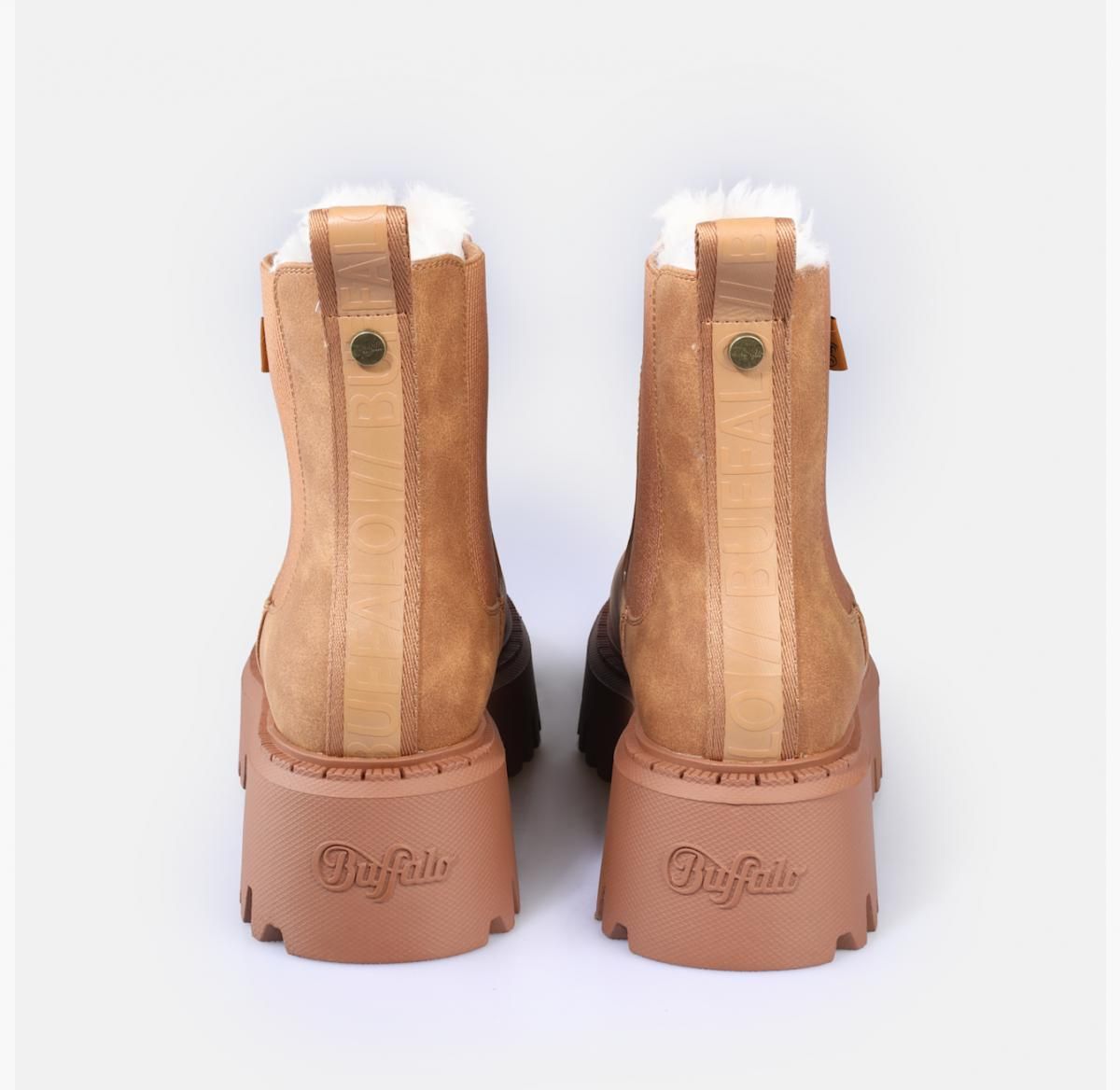 버팔로 웜 테크니컬 첼시 앵클부츠 비건레더 누벅 브라운 02475141 BRAUN - 상세 이미지 5