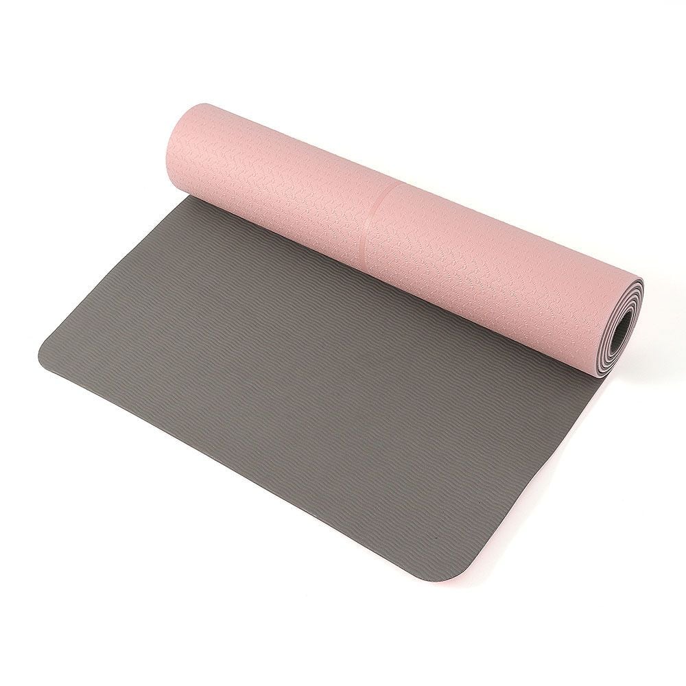 최적두께 6mm TPE 요가매트 논슬립 운동메트 (핑크) - 메인 이미지