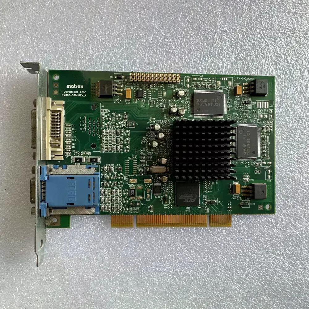 MATROX G450 G45FMDVP32DB F7003-0301 PCI 산업그래픽 카드 DVI03N5853