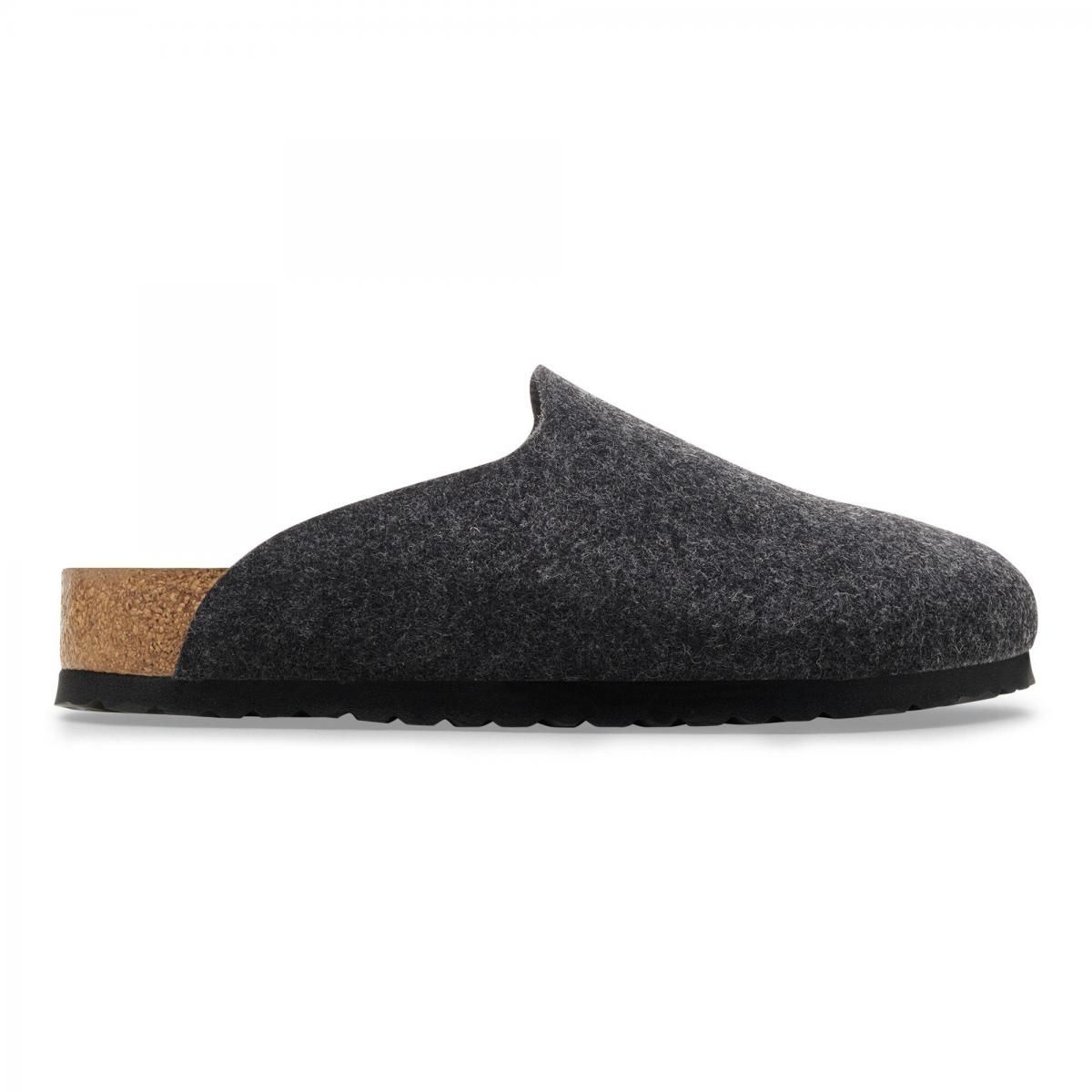 버켄스탁 미니멀 울펠트 컴포트 클로그 Amsterdam BS Felt 1030165/1030225 ANTHRACITE - 메인 이미지