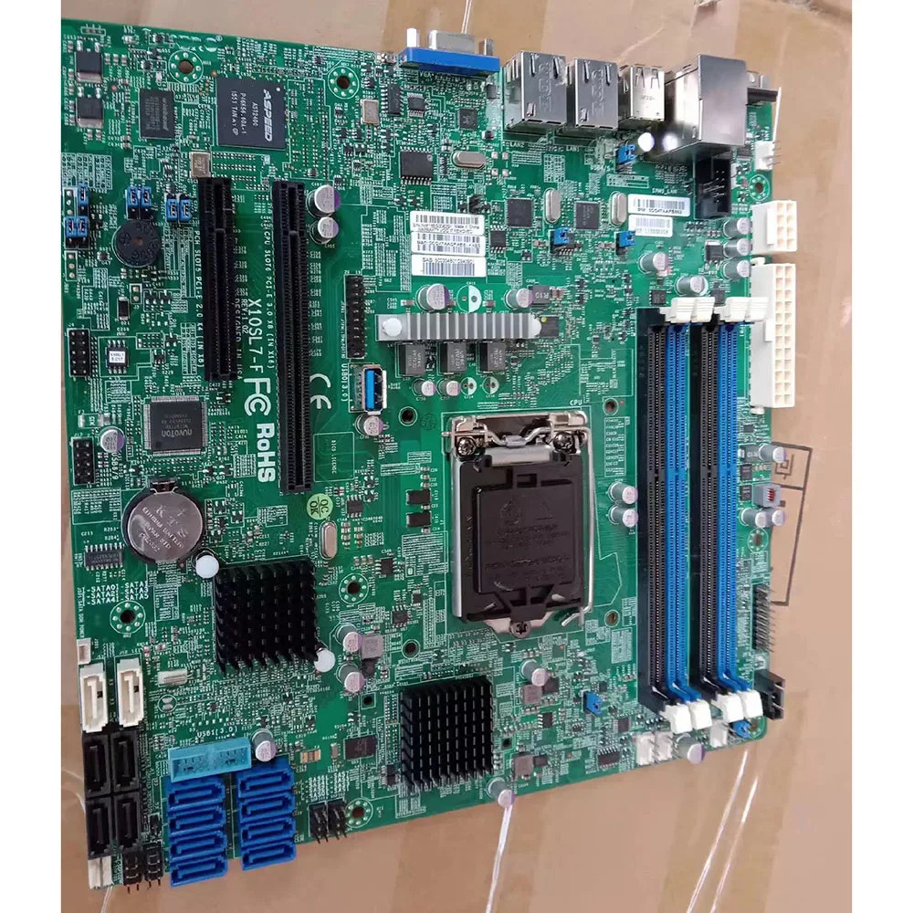 Supermicro X10SL7-F 서버 마더보드 E3-1200 v3/v4 대 코어 i3 DDR3 LGA1150용
