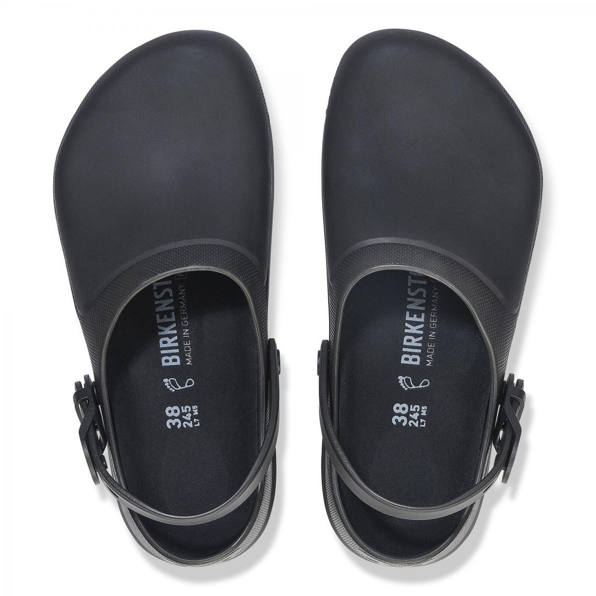 버켄스탁 테크니컬 안티스태틱 PU 클로그 Birki Air 20 1025978 JET BLACK - 상세 이미지 4