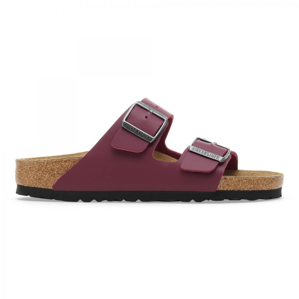 버켄스탁 클래식 버건디 스트랩 샌들 Arizona BirkoFlor 1030845/1030818 ZINFANDEL - 상품 이미지