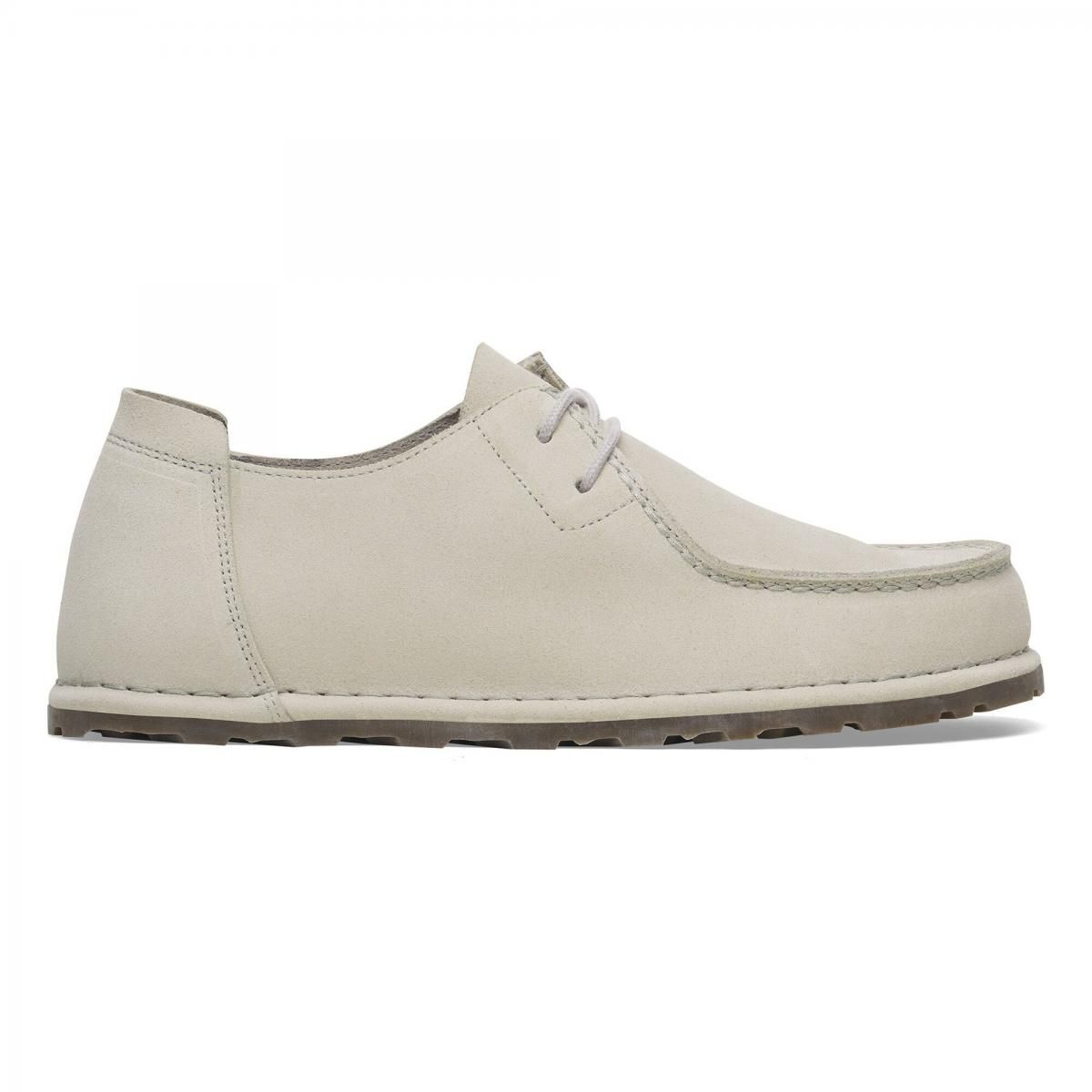 버켄스탁 프리미엄 스웨이드 레더 모카신 베이직 로퍼 1029553/1029575 ANTIQUE WHITE - 상품 이미지