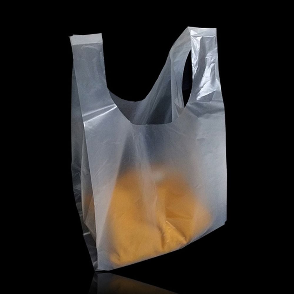 박스포장 HD 손잡이 비닐봉투 33cmX62cm 폭30cm 100매 - 상품 이미지