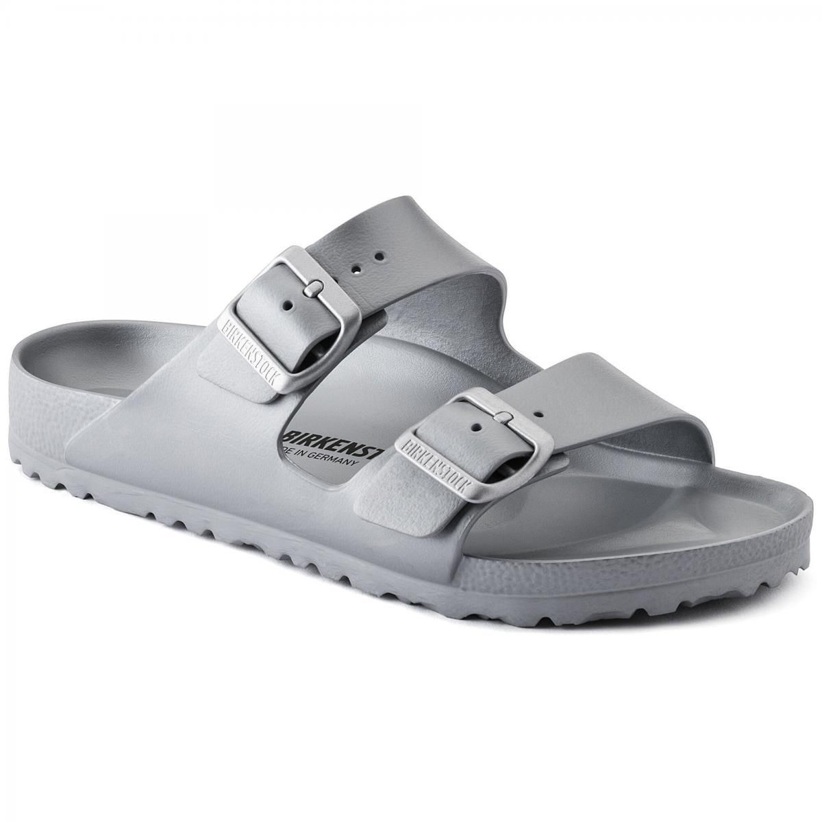 버켄스탁 라이트웨이트 테크니컬 EVA 스트랩 샌들 Arizona 1003490/1003491 METALLIC SILVER - 상세 이미지 2