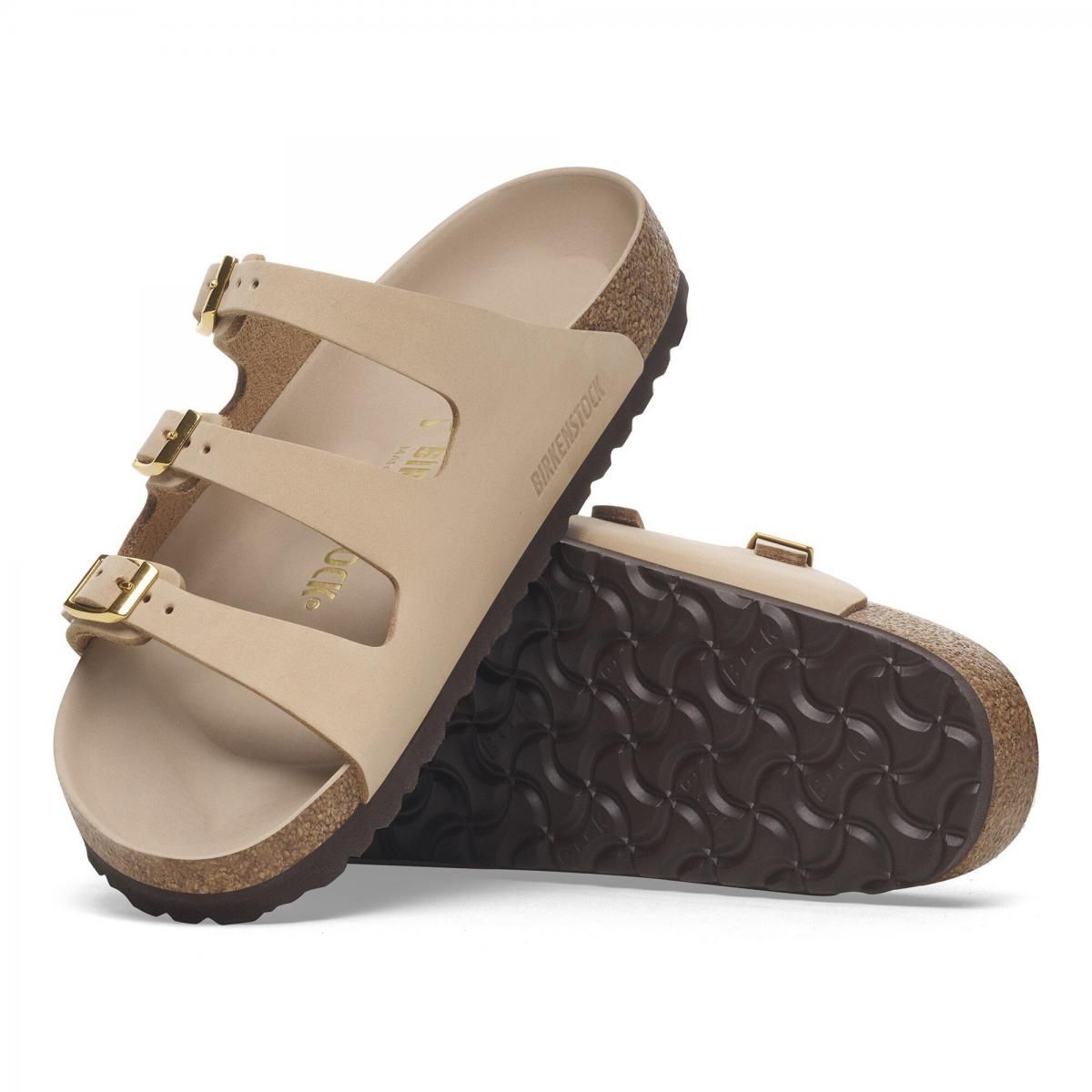 버켄스탁 컴포트 누벅레더 스트랩샌들 Florida Fresh 1029376/1029480 SANDCASTLE - 상세 이미지 5