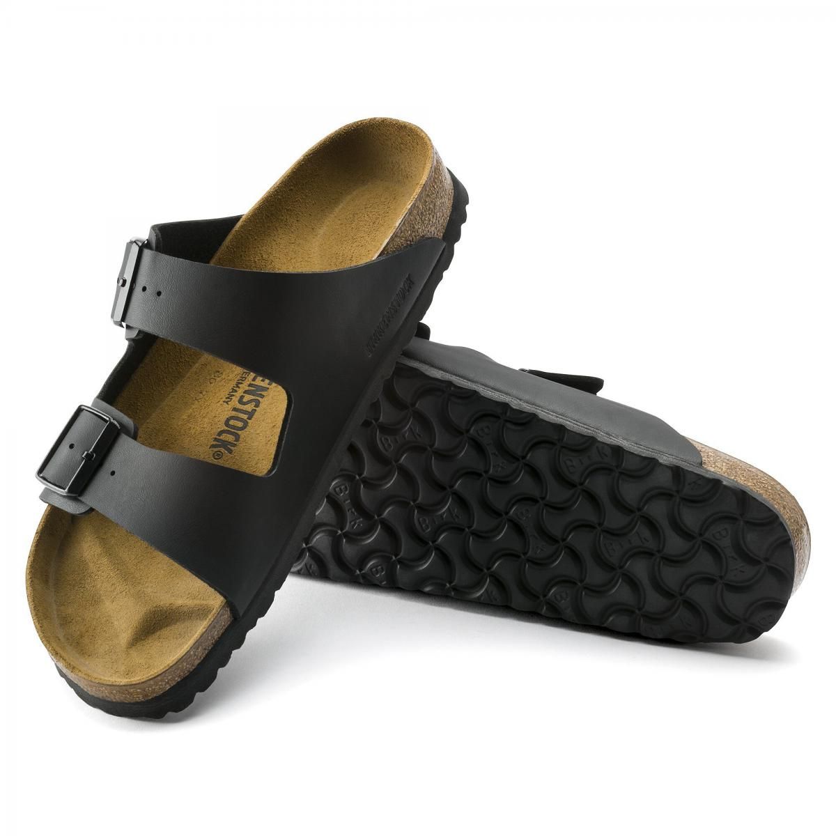 버켄스탁 컴포트 스트랩 샌들 Arizona BirkoFlor 0051791/0051793 SCHWARZ - 상세 이미지 5