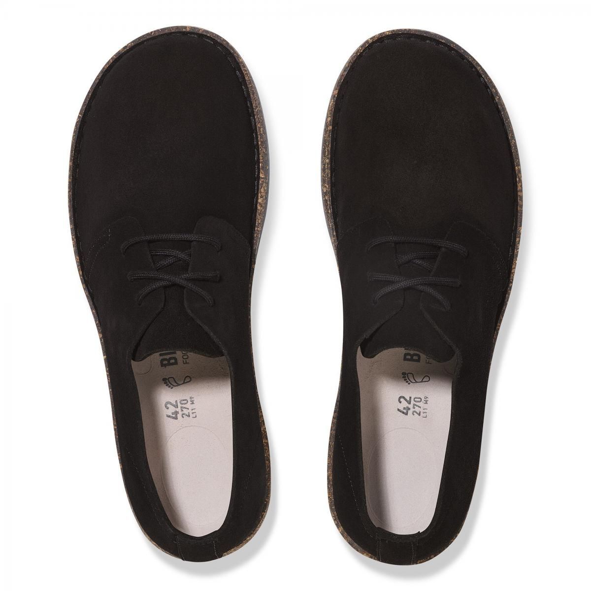 버켄스탁 베이직 스웨이드 레더 로퍼 Uppsala Low 1029697/1029678 SCHWARZ - 상세 이미지 5