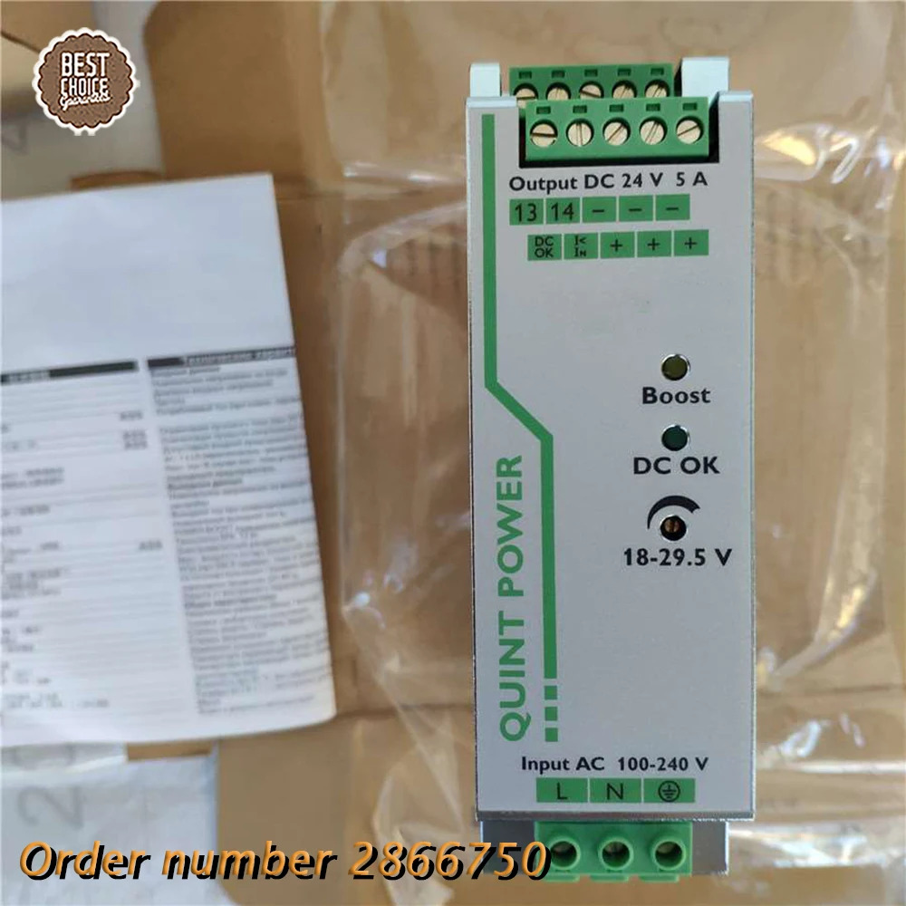 2866750 Phoenix 전원공급장치새 원본 QUINT-PS/1AC/24DC/5