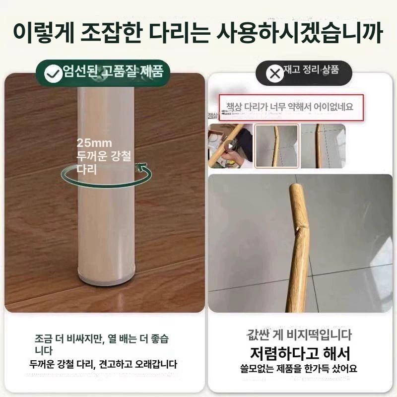 미니 화장대 메이크업 테이블 거울 원룸 침실 공주 화장대 - 상세 이미지 4