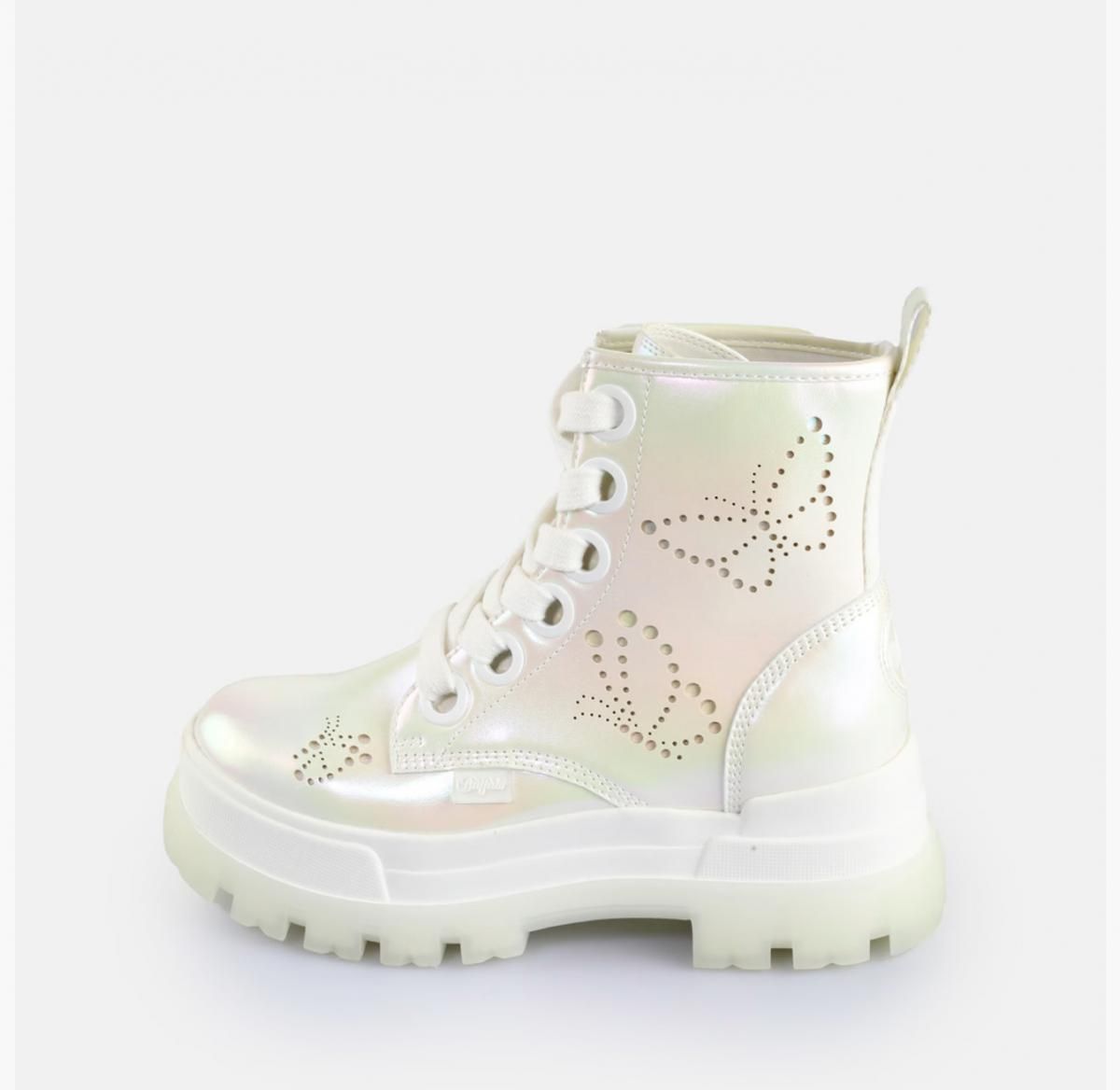 버팔로 아스파 RLD 버터플라이 플랫폼 앵클부츠 02386077 WEISS/MULTICOLOR - 상품 이미지