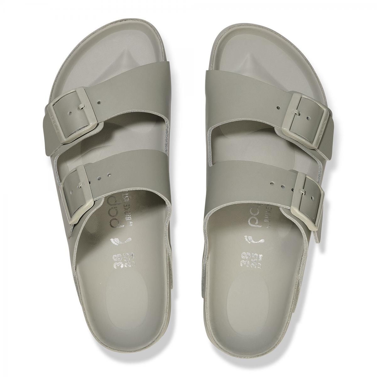 파필리오 플랫폼 레더 스트랩 샌들 Arizona PAP Flex 1026913 MINERAL GRAY - 상세 이미지 5