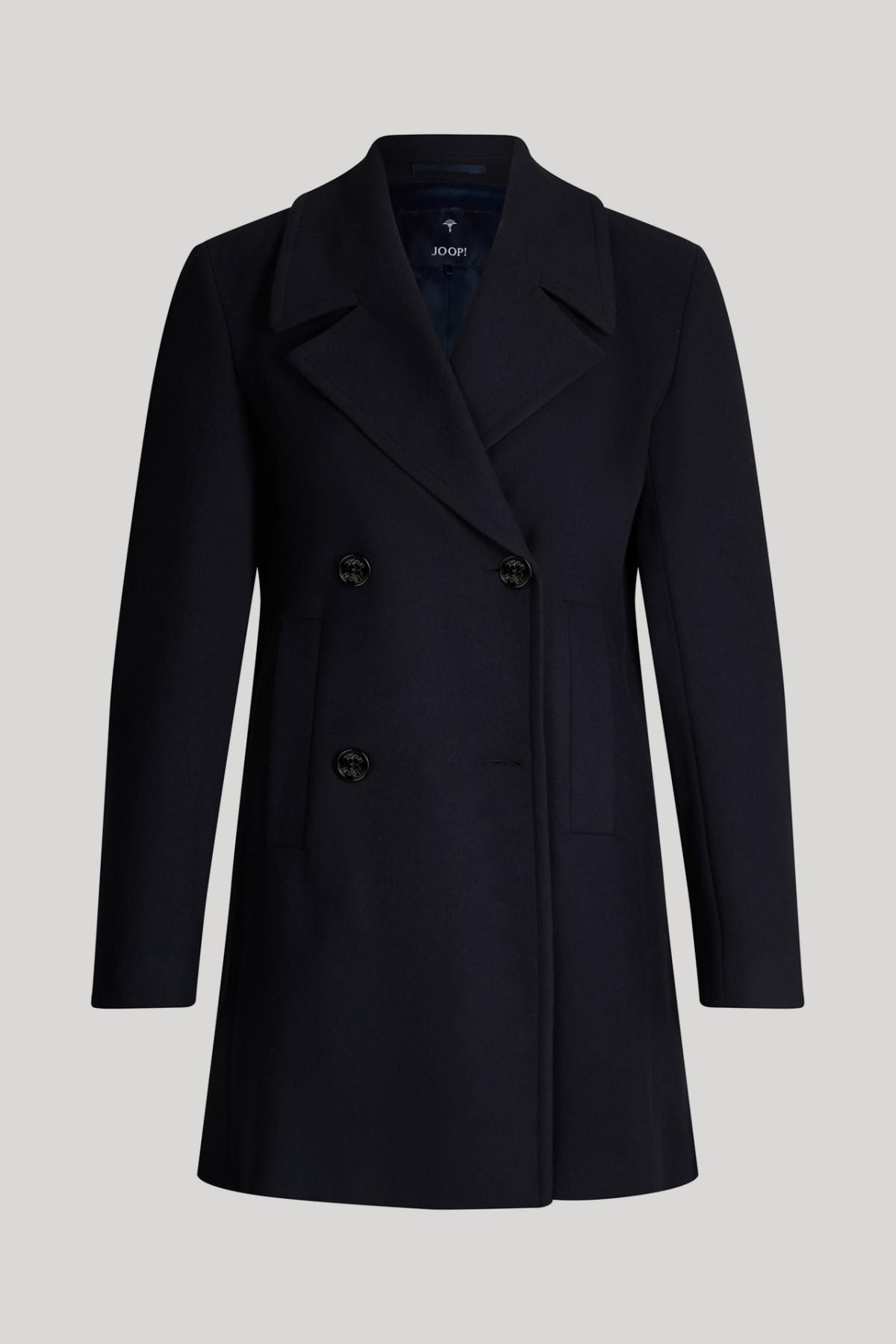 윱 클래식 더블버튼 네이비 숏 코트 30048274-10020331-405 ONE COLOR - 상품 이미지