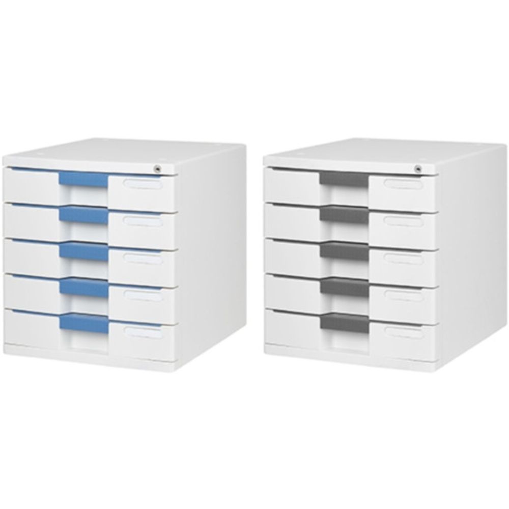 뉴 맥스 서류함 5단 그레이 - 상품 이미지