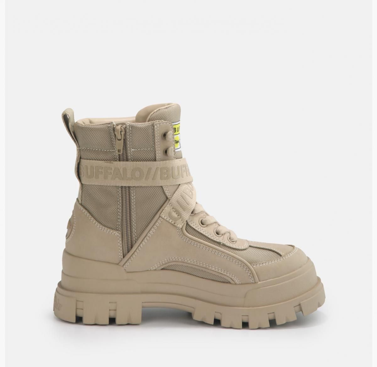 버팔로 레이스업 미들 부츠 Aspha COM 1 01944180 BEIGE - 상세 이미지 5