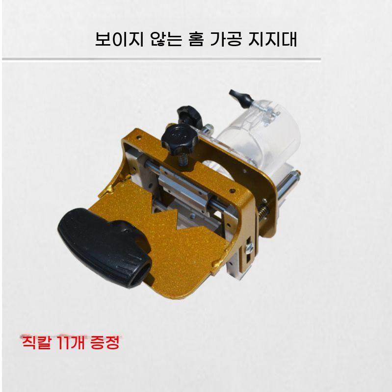 모티징 지그 도미노 슬롯팅 브래킷 목공 베이스 전동 로케이터 펀치 조이너 라우터 패스너 - 상세 이미지 3