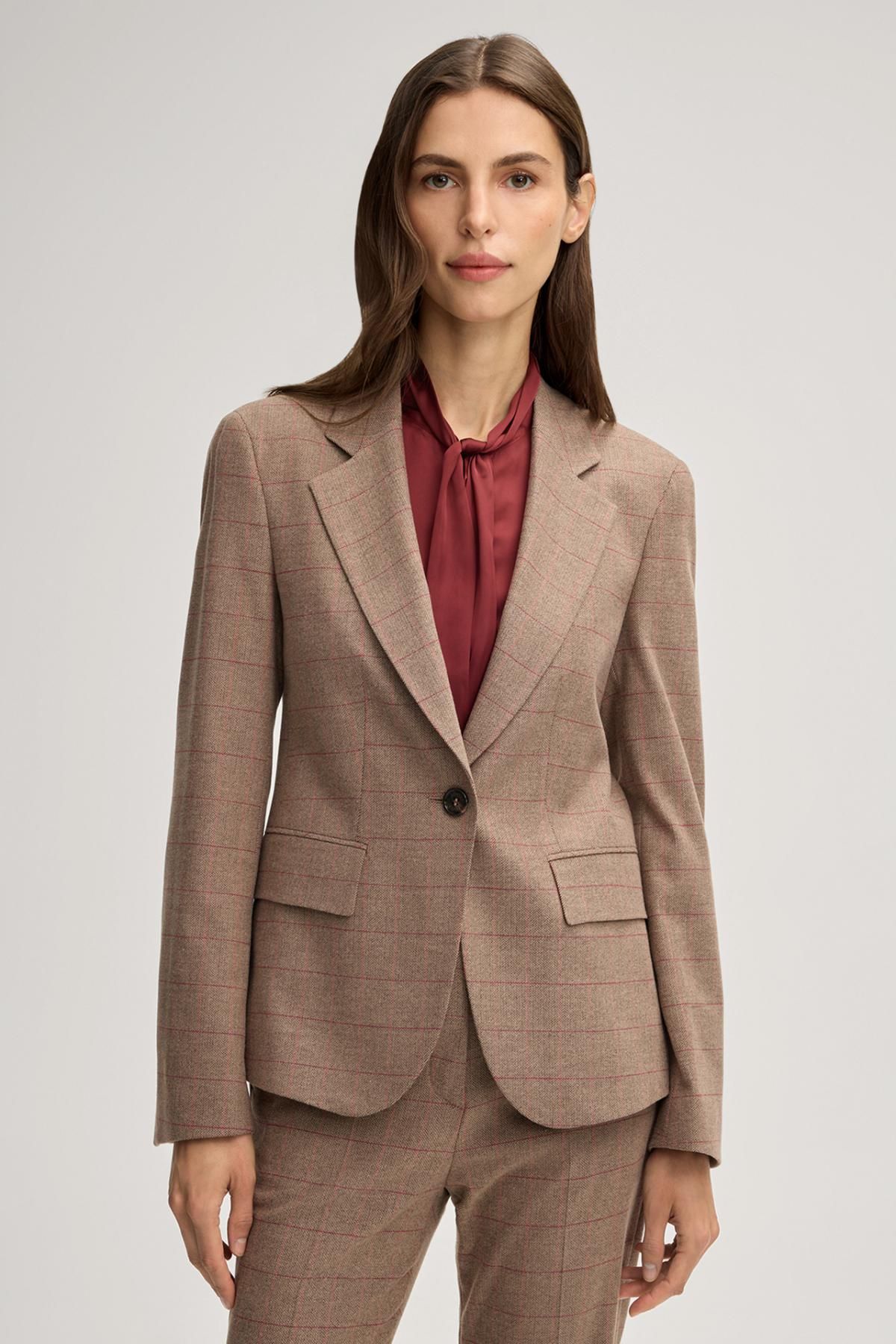윱 테일러드 클래식 베이지 블레이저 자켓 30047936-10020167-995 ONE COLOR - 상세 이미지 2