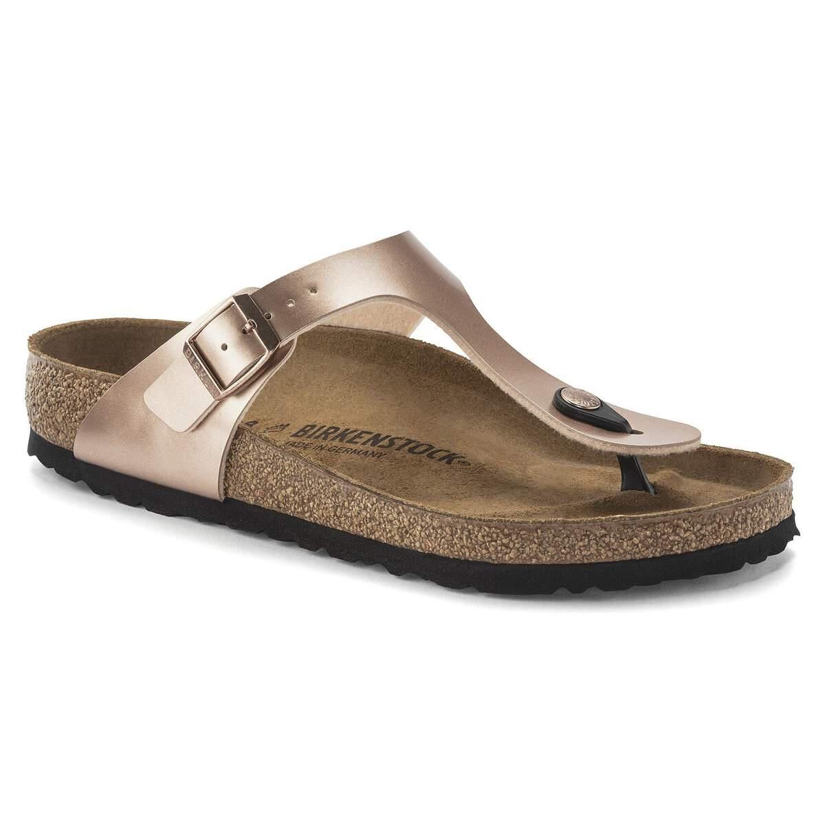 버켄스탁 메탈릭 스트랩 샌들 Gizeh BirkoFlor 1023943/1023925 COPPER - 상세 이미지 2