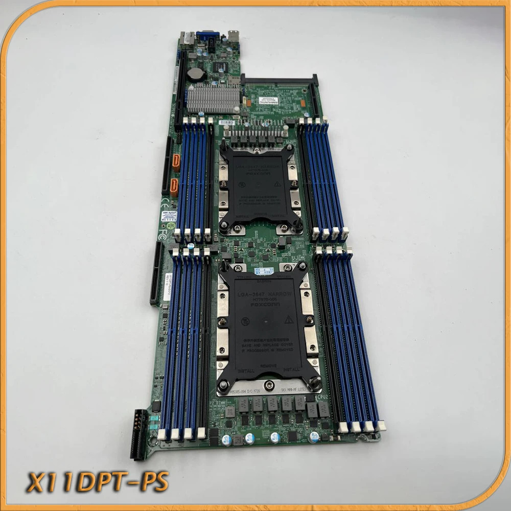 Supermicro 서버 마더보드 듀얼 소켓 LGA-3647 대 Xeon 확장 프로세서X11DPT-PS