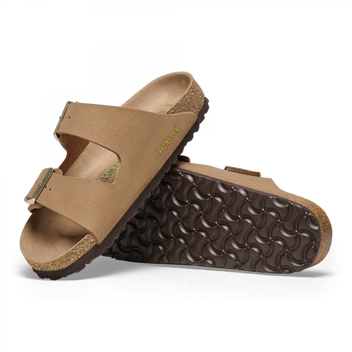 버켄스탁 비건 스트랩샌들 Arizona Synthetik 1023997/1024015 SOFT BIRKI VEGAN PECAN - 상세 이미지 5