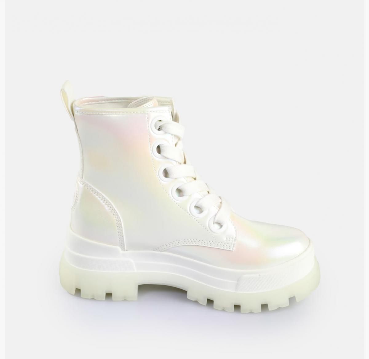 버팔로 아스파 RLD 버터플라이 플랫폼 앵클부츠 02386077 WEISS/MULTICOLOR - 상세 이미지 4
