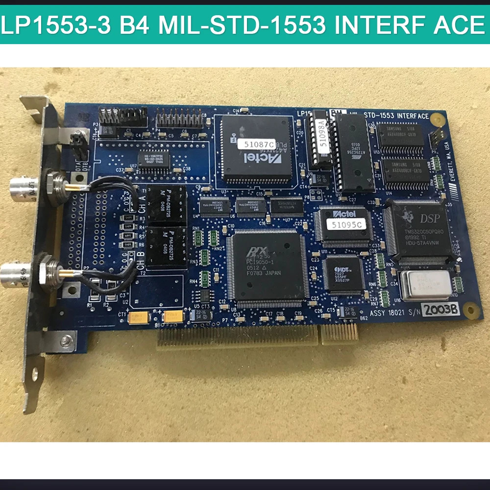 BALLAED 기술 인수 카드 LP1553-3 B4 MIL-STD-1553 인터페이스