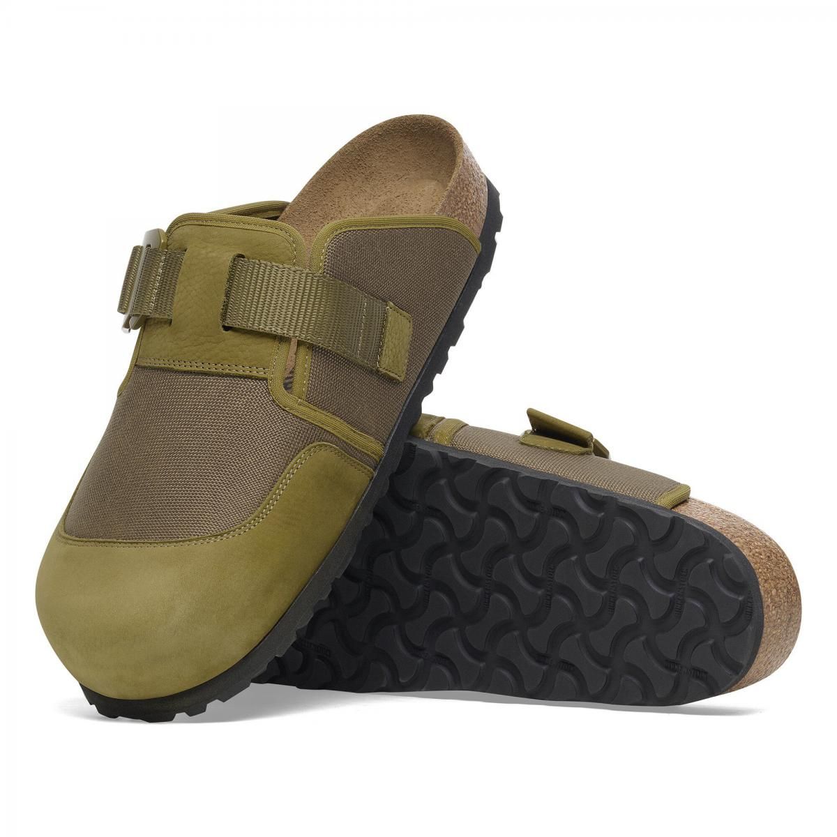 버켄스탁 테크니컬 스트랩 뮬 Boston Nova Textile 1028304/1028322 PINE GREEN - 상세 이미지 3
