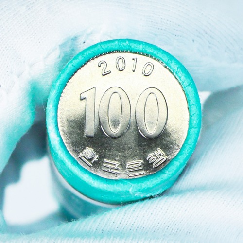 조폐공사 2010년 100주 미사용 한국은행 롤주화 - 상품 이미지