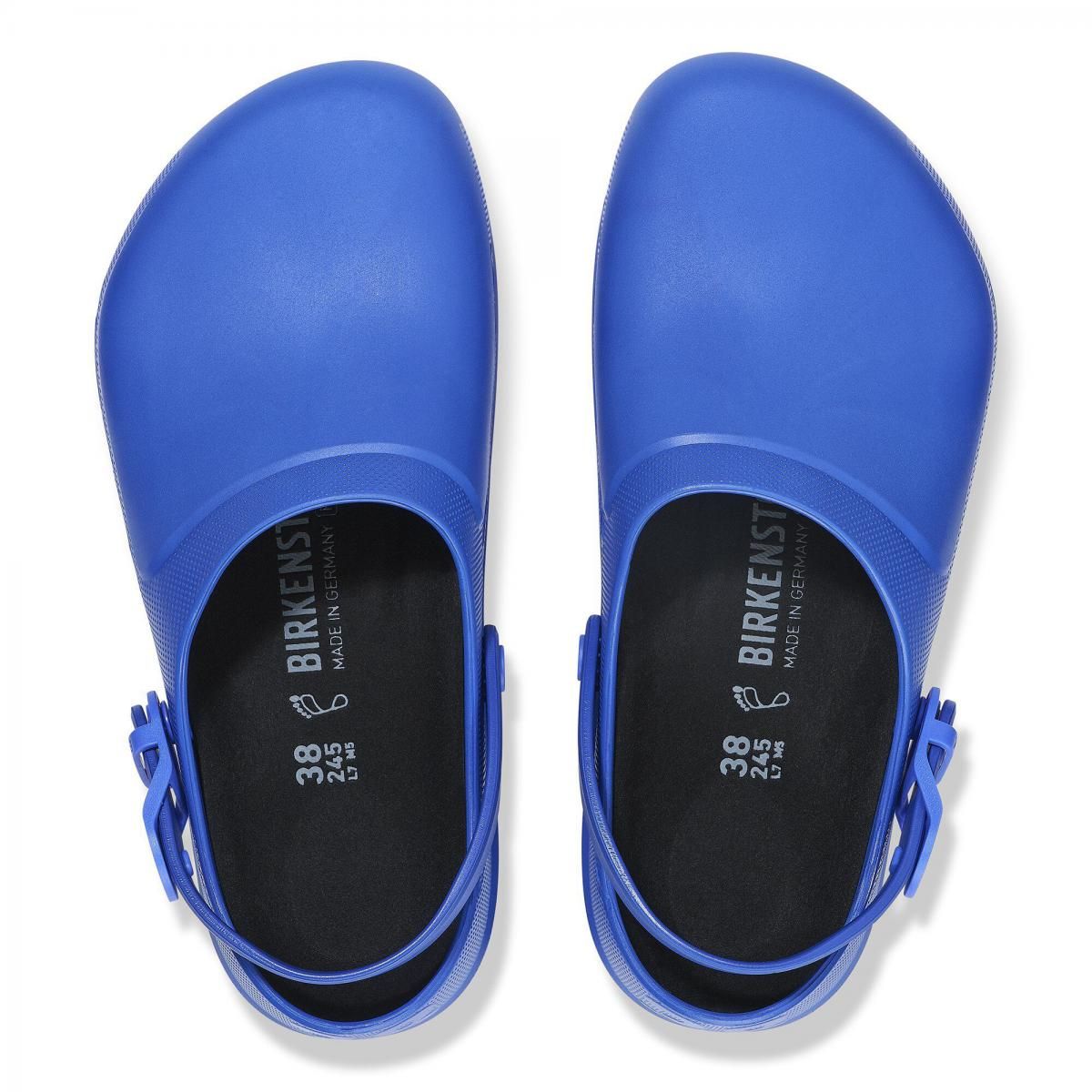 버켄스탁 테크니컬 안티스태틱 PU 클로그 블루 1025989 ULTRA BLUE - 상세 이미지 4