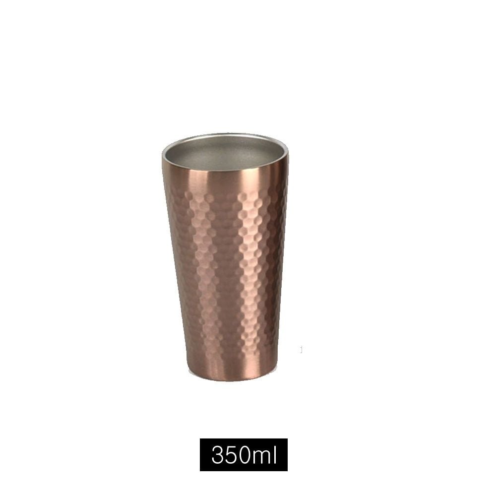 350ml 이중진공 스텐컵 로즈허니 - 상품 이미지