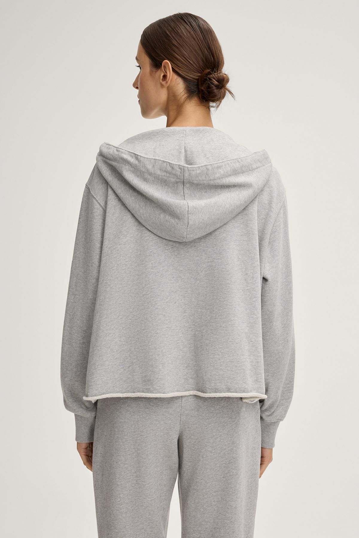 윱 그레이 집업 후드티 캥거루포켓 30048540-10019320-063 ONE COLOR - 상세 이미지 4