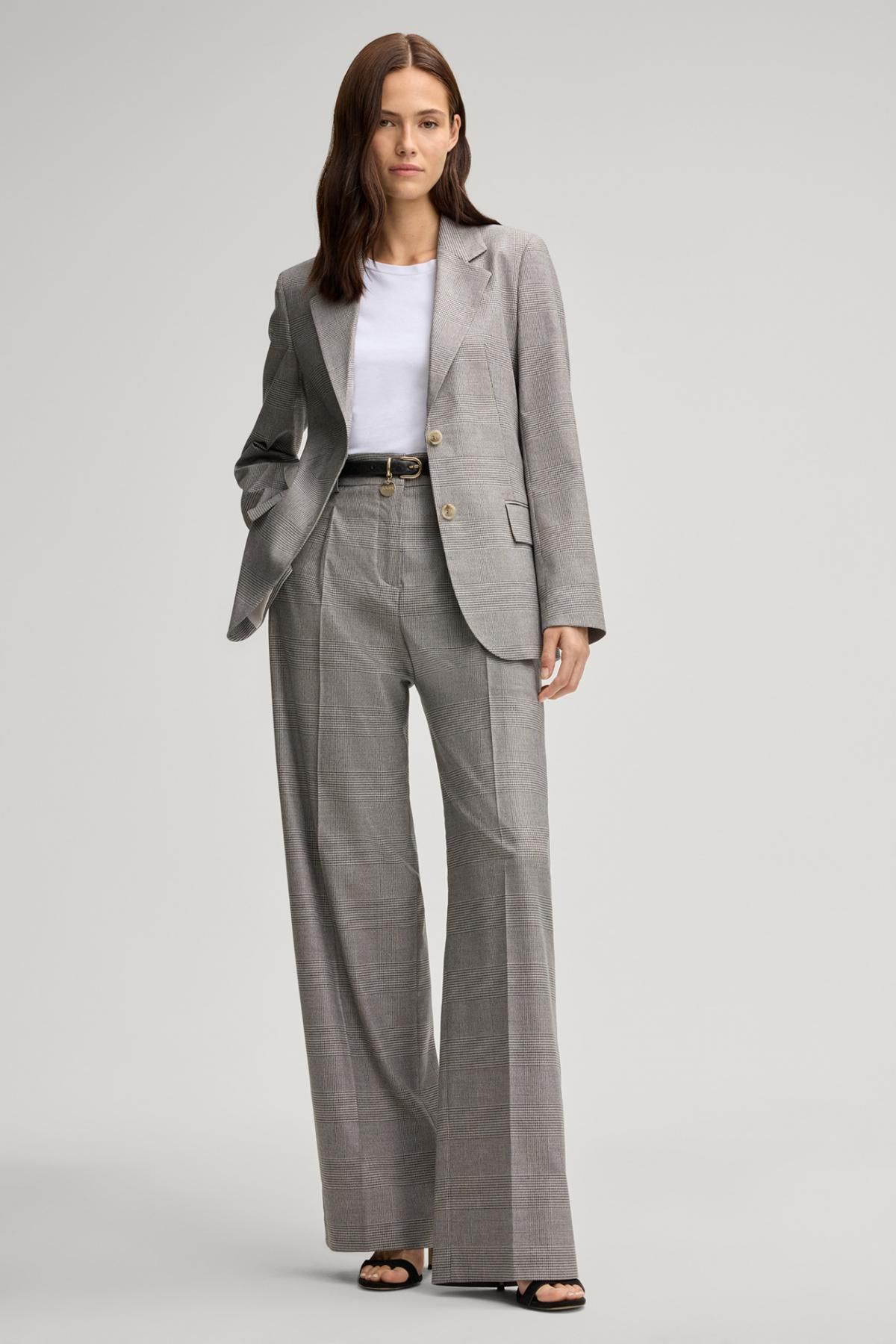 윱 클래식 테일러드 Josie 블레이저 30047099-10019815-970 SCHWARZ/ECRU/BEIGE - 상세 이미지 3