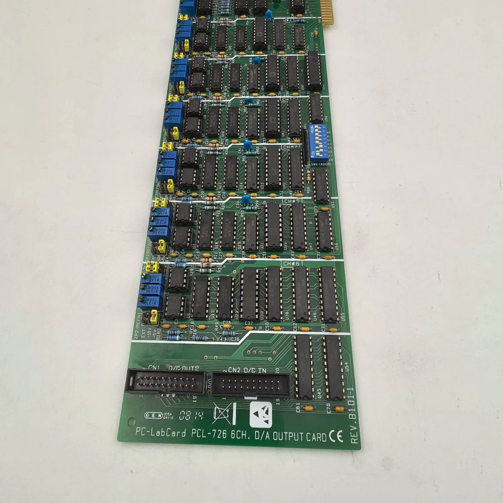 Advantech 데이터 캡처 카드 PCL-726 아날로그 출력 채널 전체 길이 6 D/A 12 비트