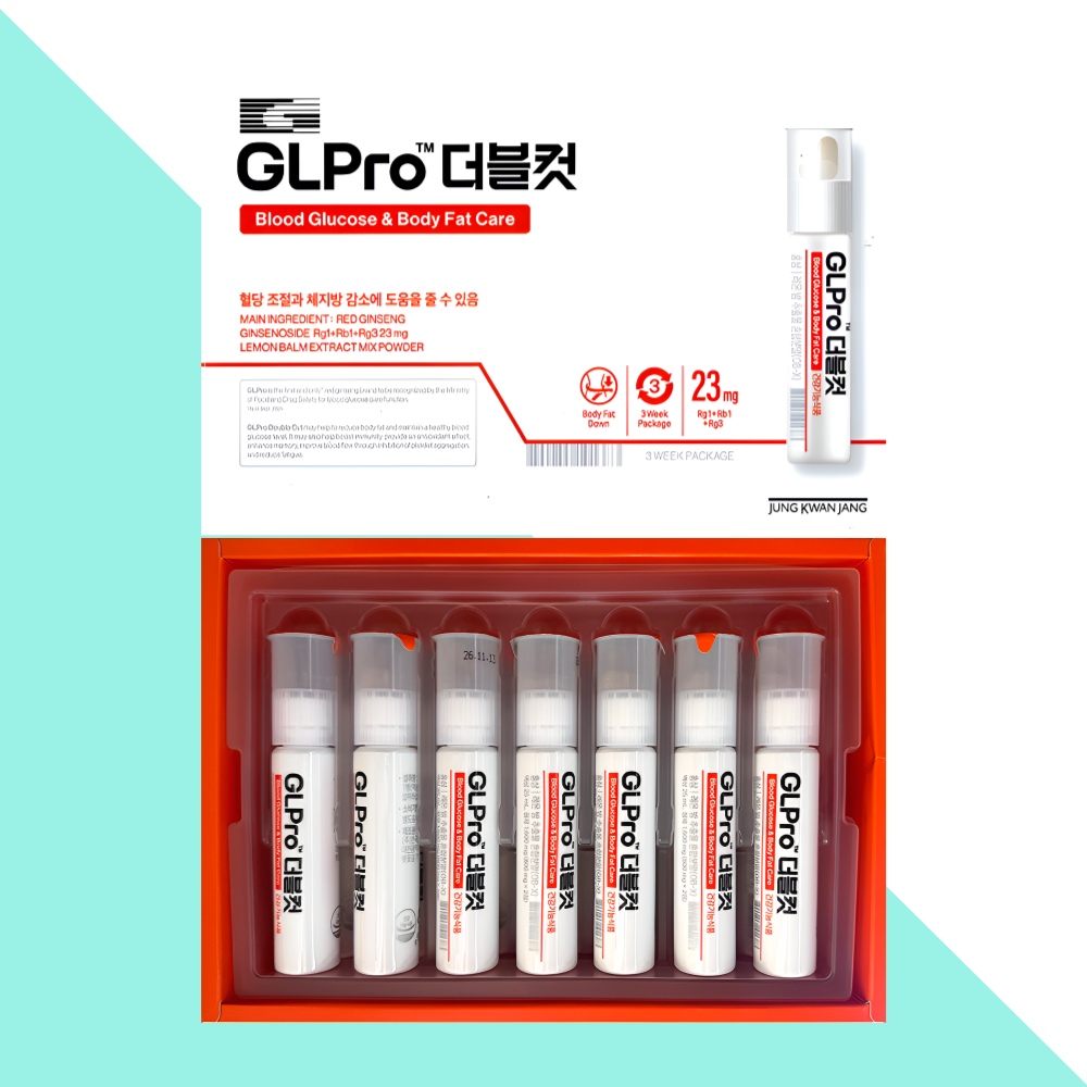 정관장 GLPro 지엘프로 더블컷 레몬밤 21개입X1개 - 상품 이미지