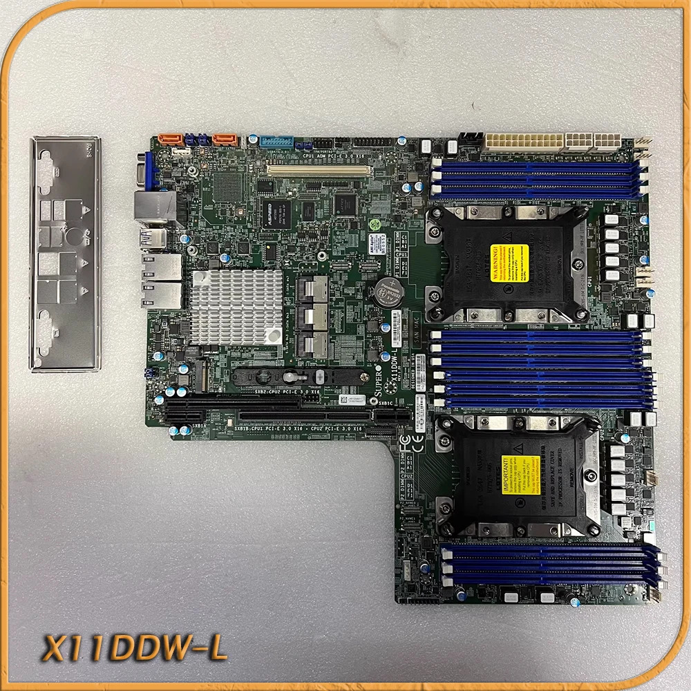 Supermicro X11DDW-L 워크스테이션 마더보드 intel호환 C621 LGA-3647 DDR4 PCI-E 3.0용