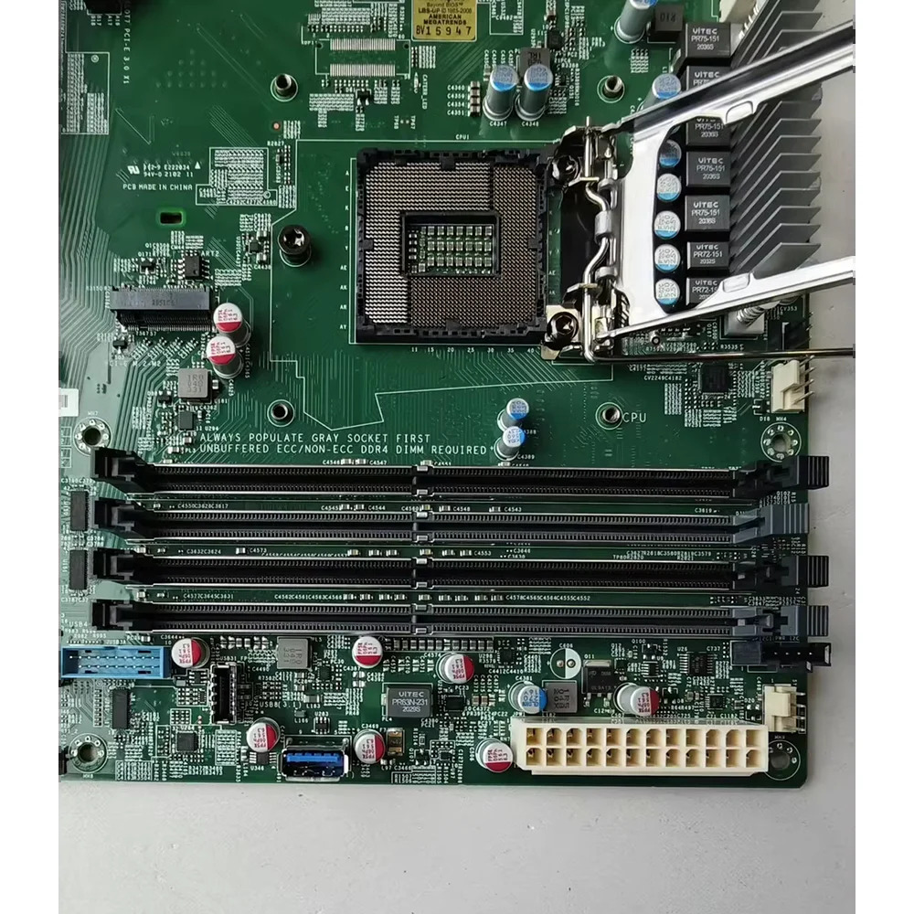 X11SCA-F Supermicro LGA1151 C246 DDR4 단방향 워크스테이션 마더보드용