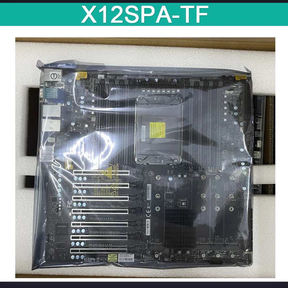 Supermicro 워크스테이션 마더보드 LGA-4189 DDR4 대 Xeon 확장 프로세서 W-3300 X12SPA-TF