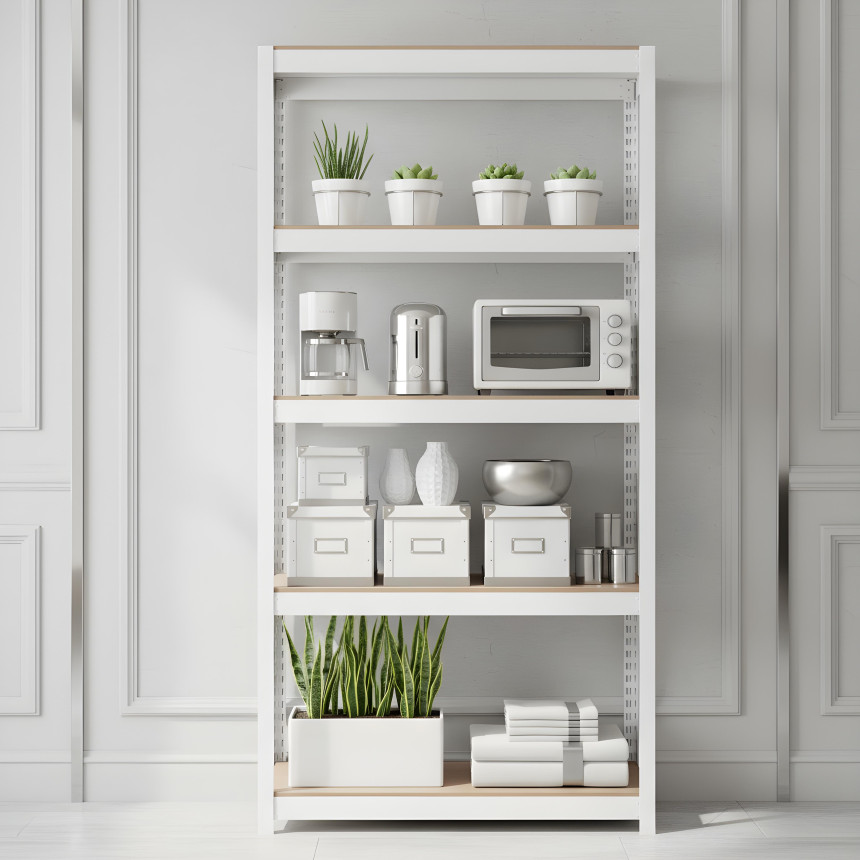 코스트코선반 스피드랙 철제선반 조립식 앵글 베란다 창고 무볼트 건조기 3030605단