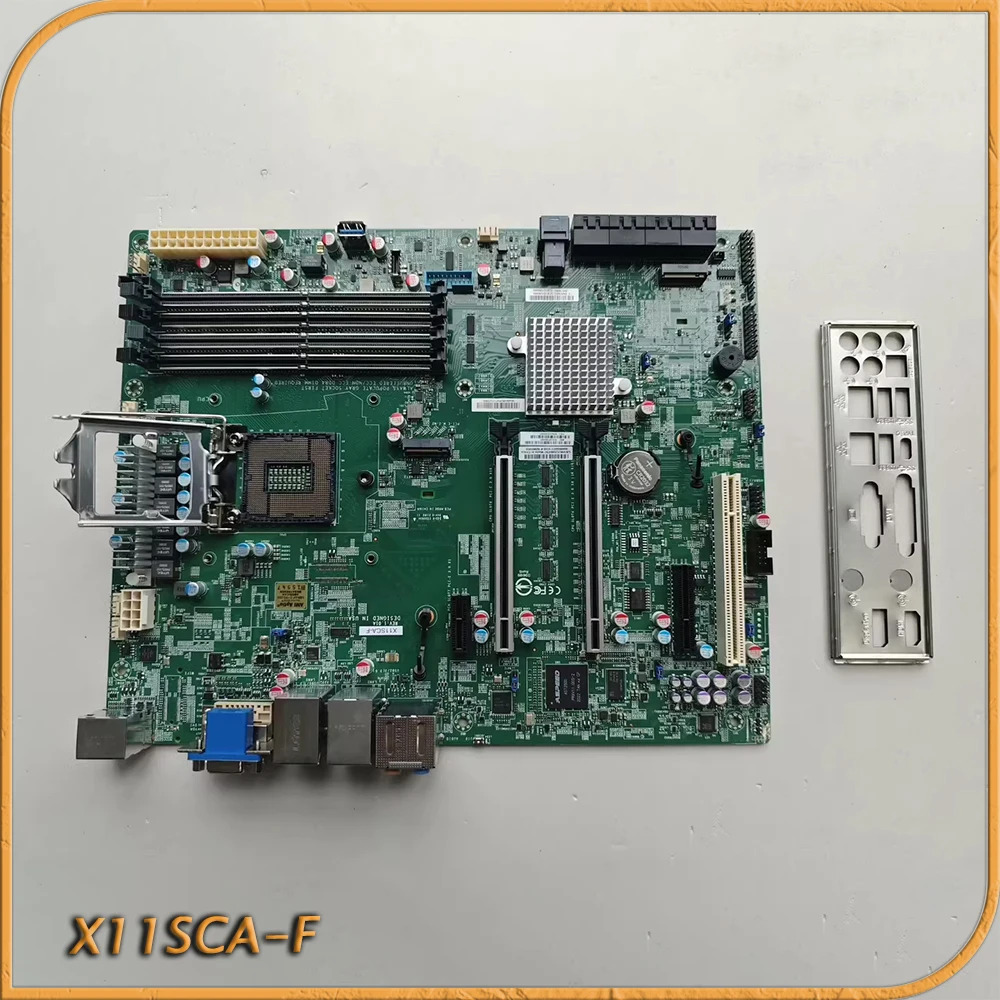 X11SCA-F Supermicro LGA1151 C246 DDR4 단방향 워크스테이션 마더보드용