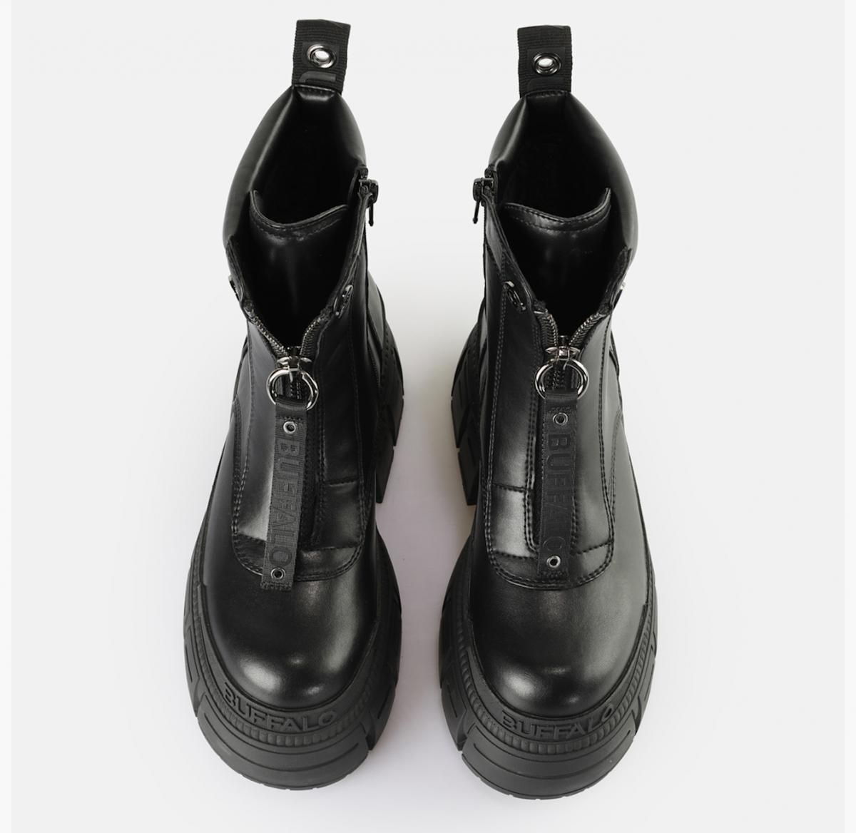 버팔로 플랫폼 앵클부츠 블랙 Gospher Zip BS 02475118 SCHWARZ - 상세 이미지 2