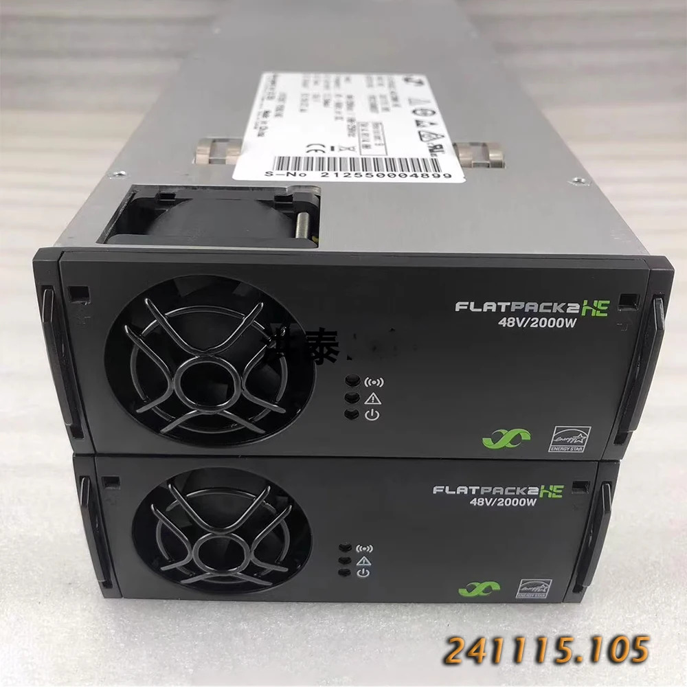 1개 241115 .105 Eltek flatpack2 48/2000 he 53.5v37.4a 정류기 모듈