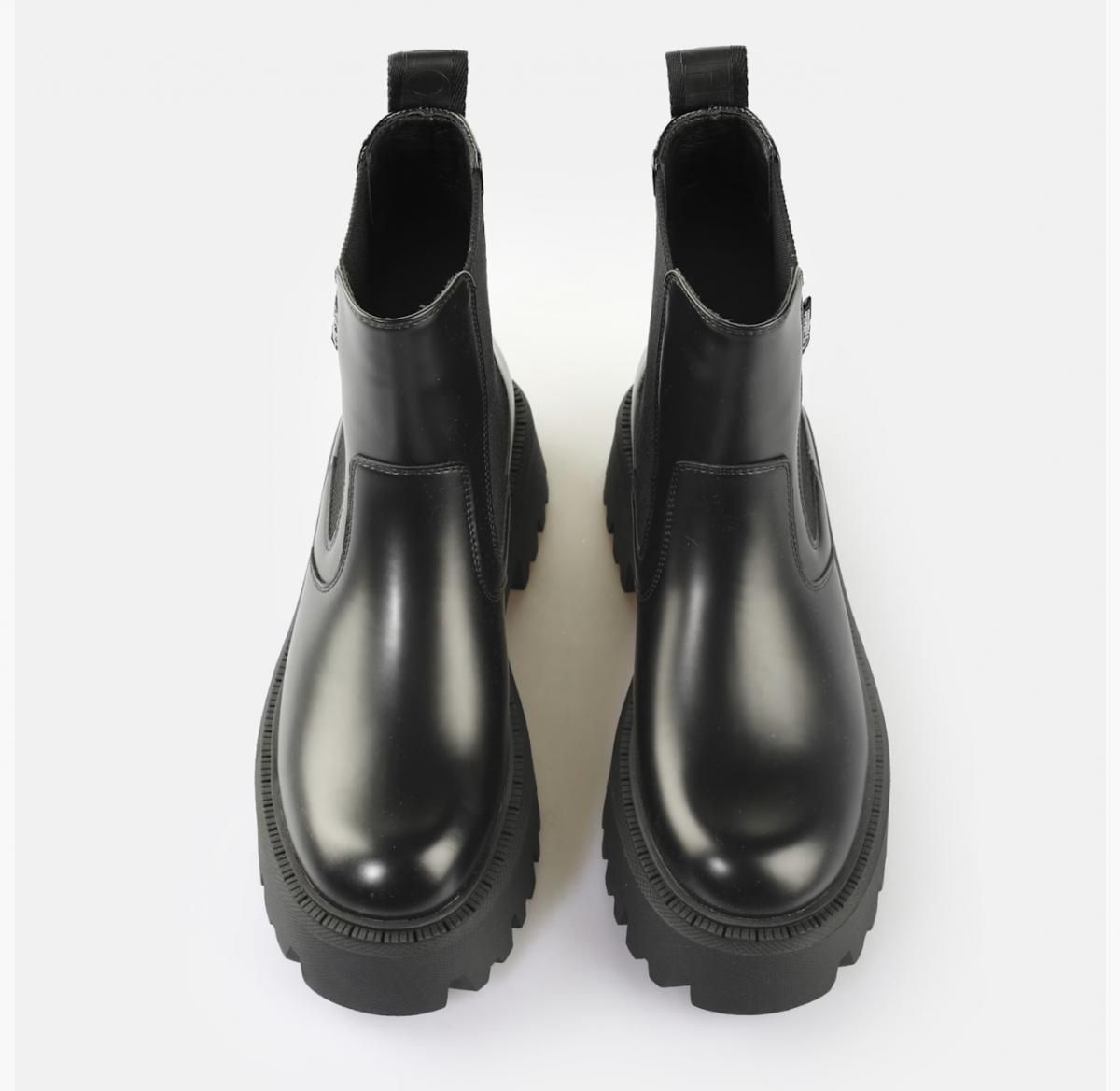 버팔로 플랫폼 첼시 앵클부츠 비건레더 블랙 02437752 SCHWARZ - 상세 이미지 2