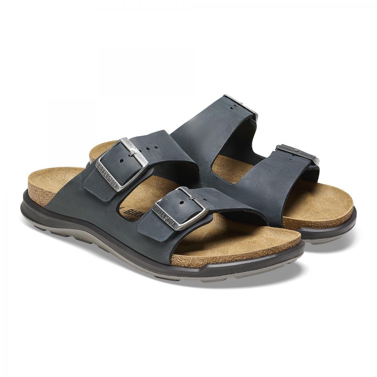 버켄스탁 테크니컬 스트랩 샌들 Arizona Crosstown Waxy Leather 1025741/1025750 SCHWARZ - 상세 이미지 5