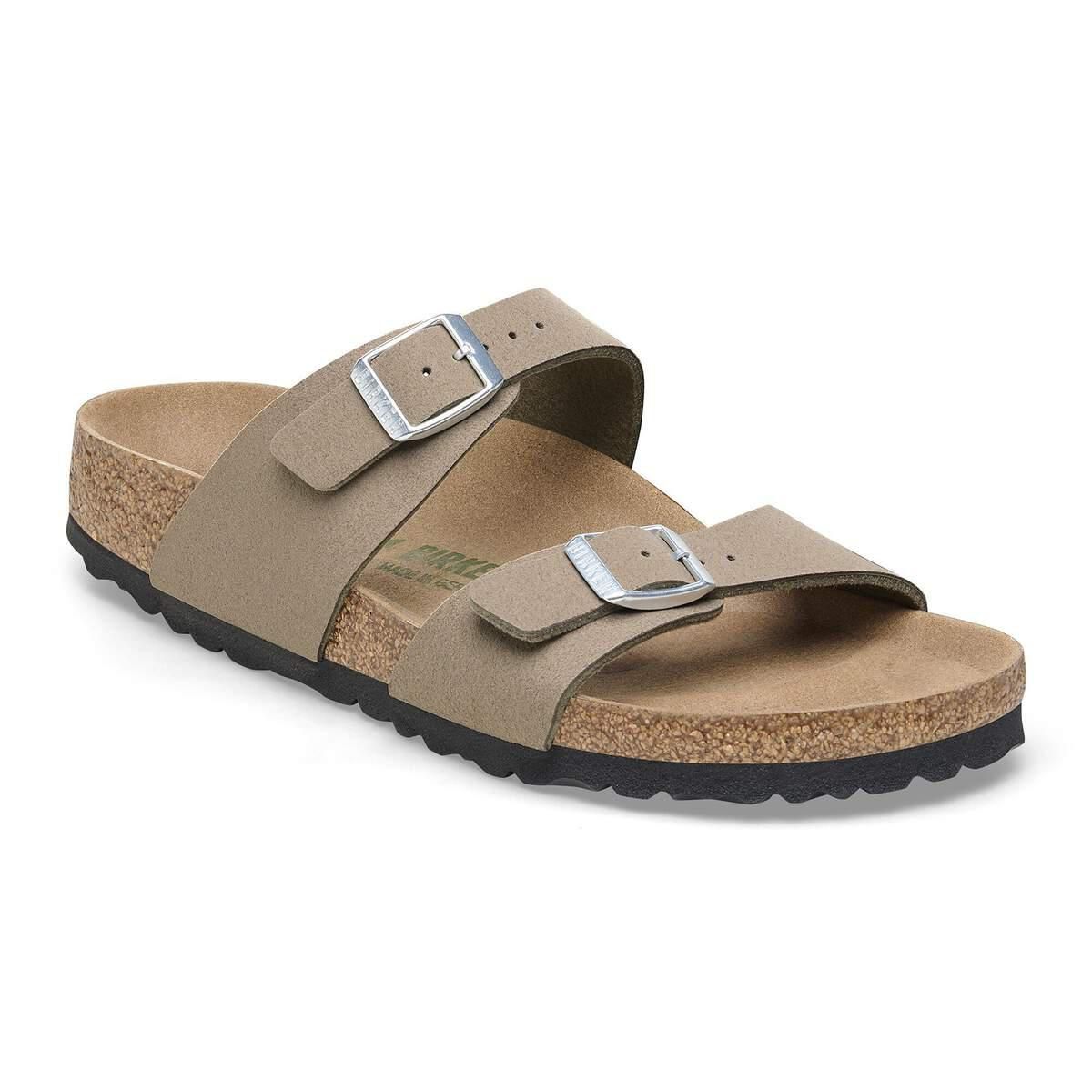 버켄스탁 비건 스트랩 샌들 Sydney BS Synthetik 1026664/1026700 SOFT BIRKI VEGAN GRAY TAUPE - 상세 이미지 2