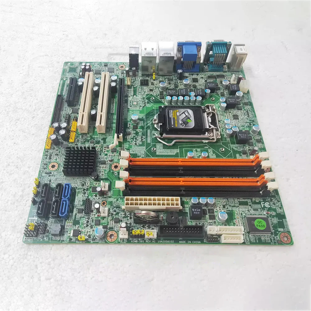 어드밴텍 AIMB-581 R1 산업마더보드 AIMB-581QG2 쿼드 CPU 1155핀 마이크로 용