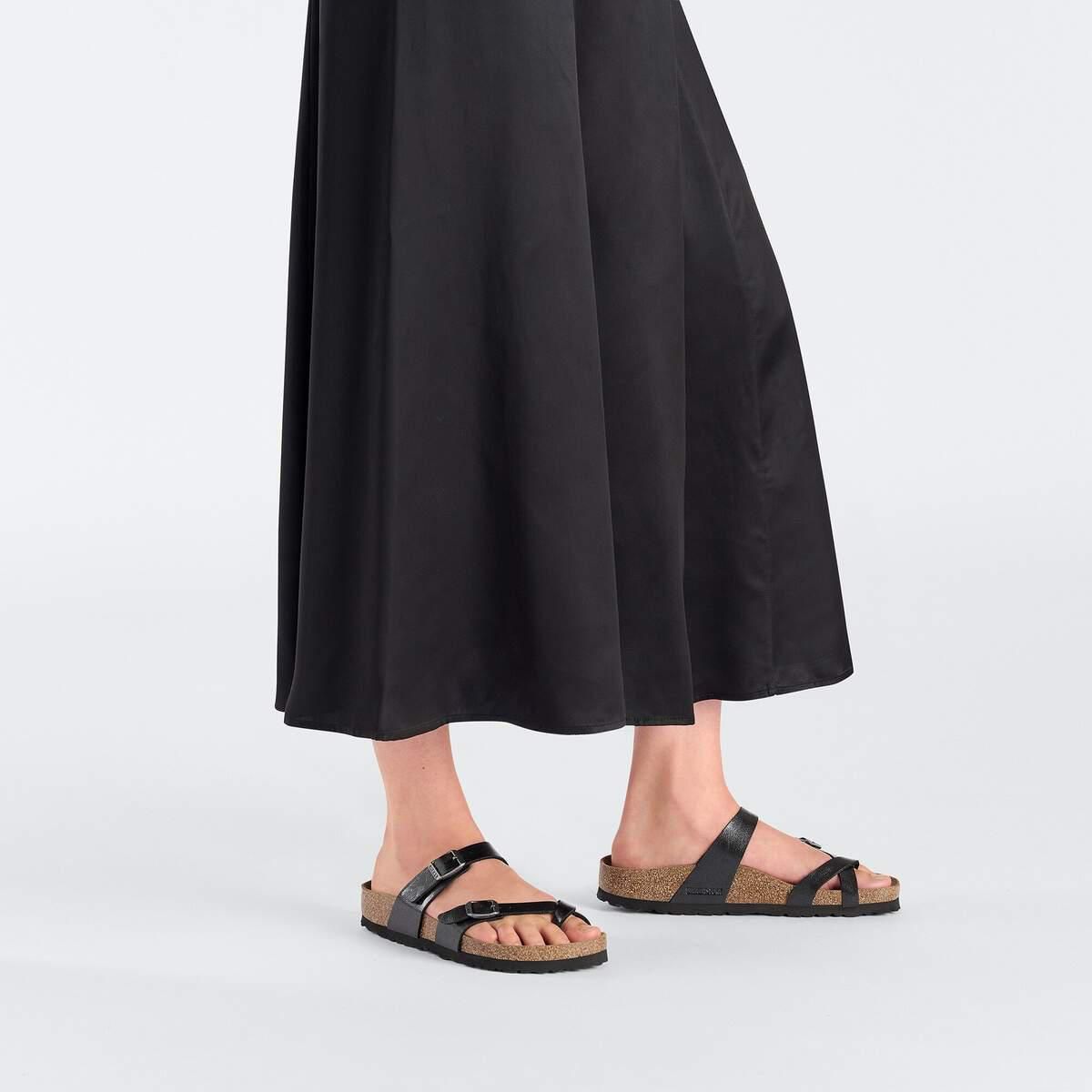 버켄스탁 마야리 버코 플로 스트랩 샌들 0171391/1027333 GRACEFUL LICORICE - 상세 이미지 4