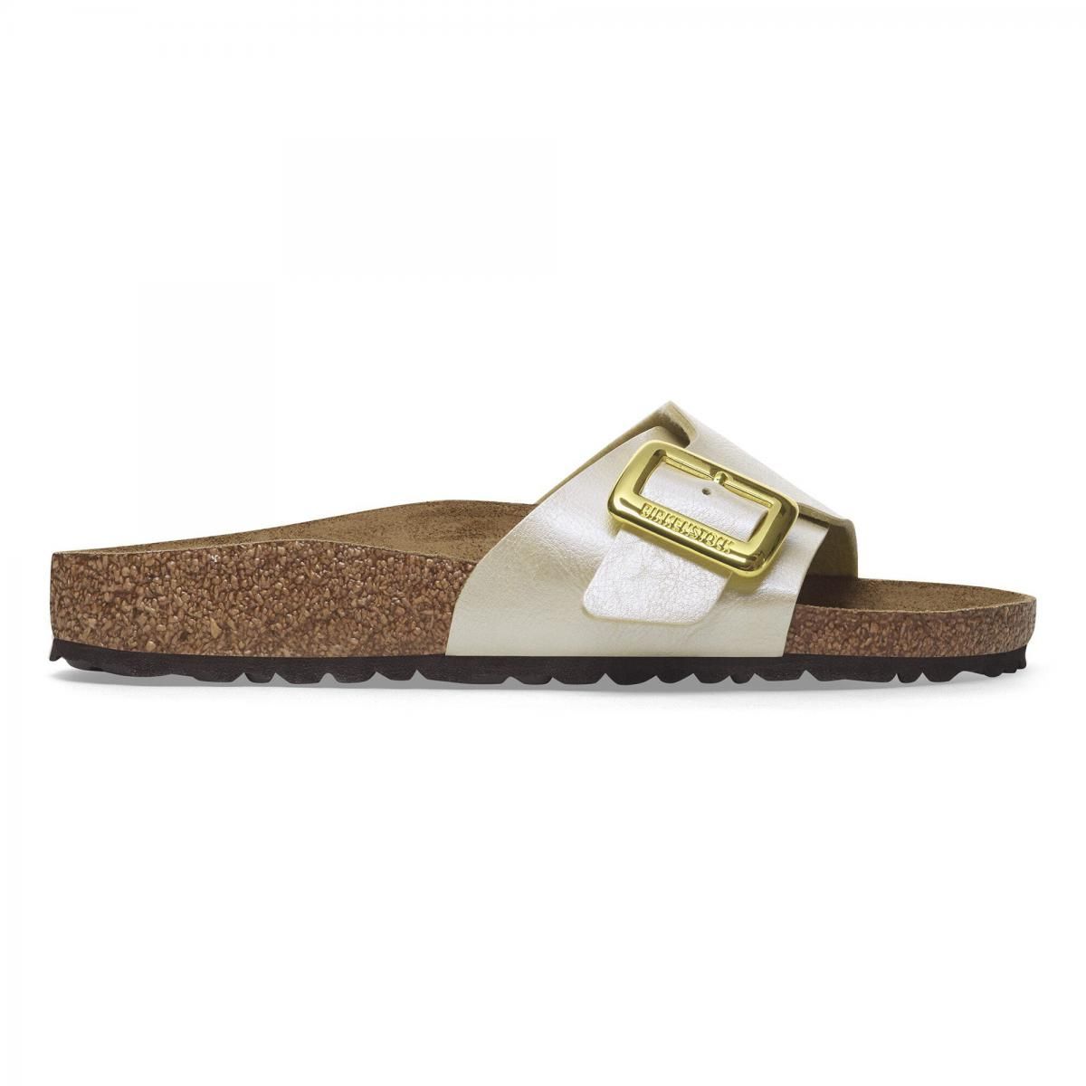 버켄스탁 쿠션 버클 시크 BirkoFlor 슬라이드 샌들 1029382/1029393 GRACEFUL PEARL WHITE - 메인 이미지